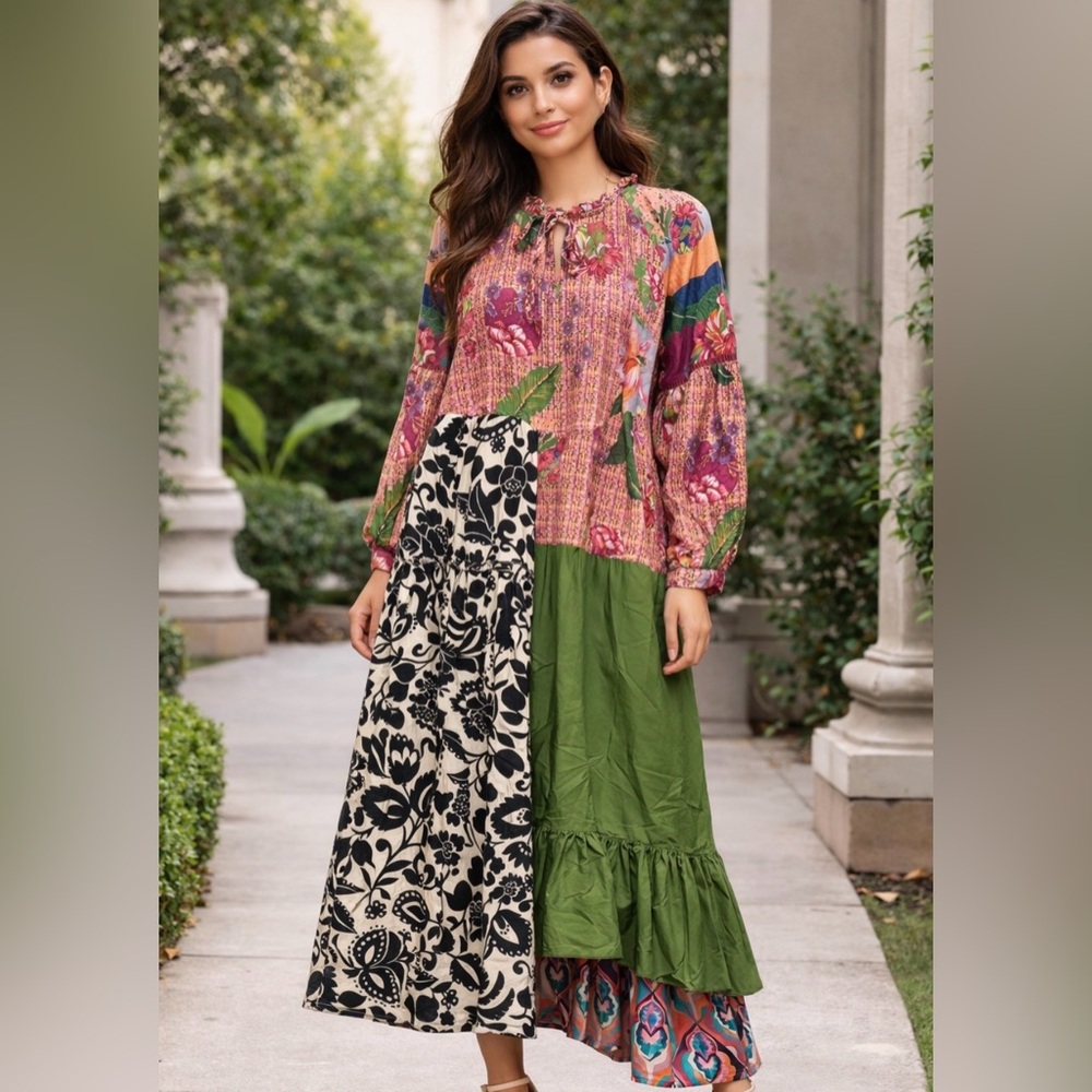 Dainty Jewells Multicolor Asymmetrical Dress